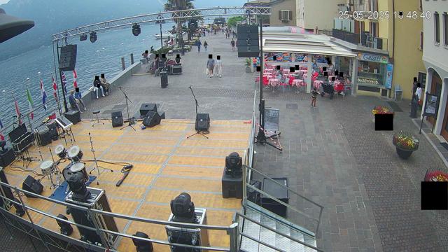 Webcam Limone, Seepromenade Marconi