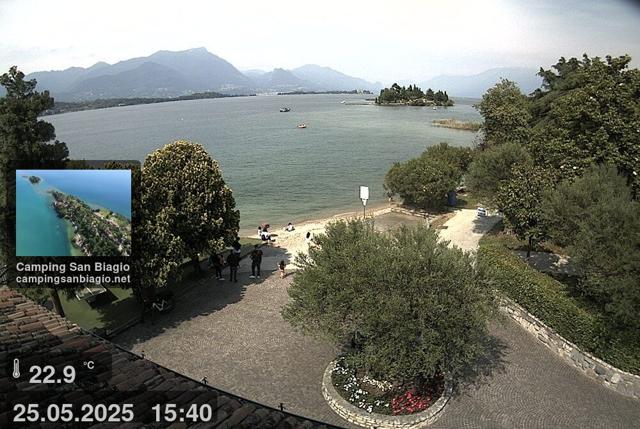 Webcam Manerba, Camping San Biagio
