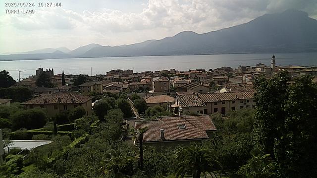 Webcam Torri del Benaco, Blick nach Maderno